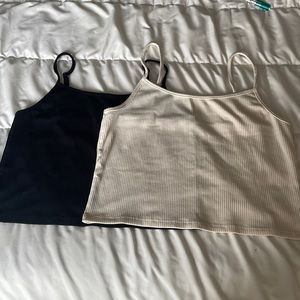 Bundle of 2 American Eagle Cropped Tank Tops